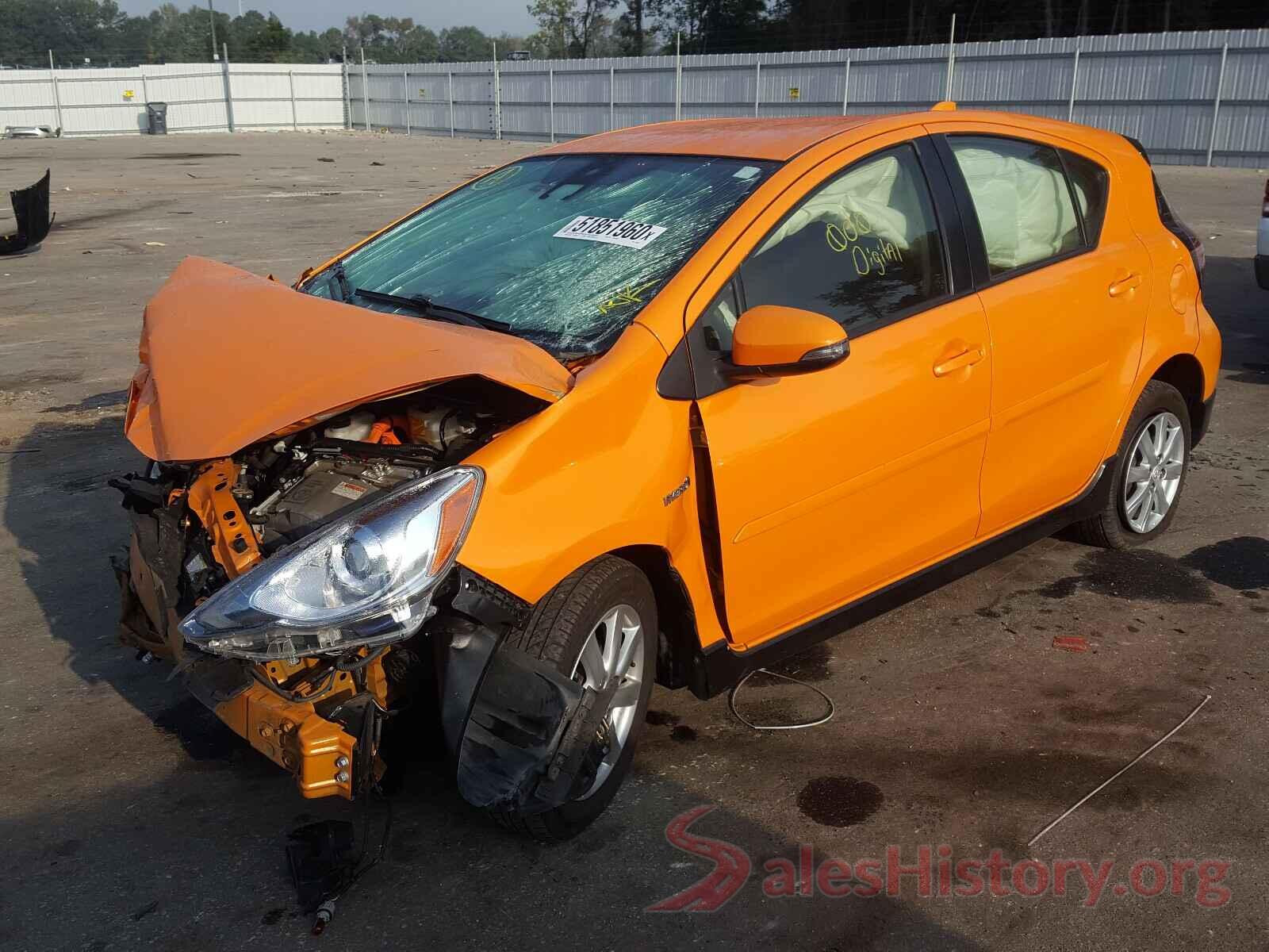 JTDKDTB3XH1592437 2017 TOYOTA PRIUS