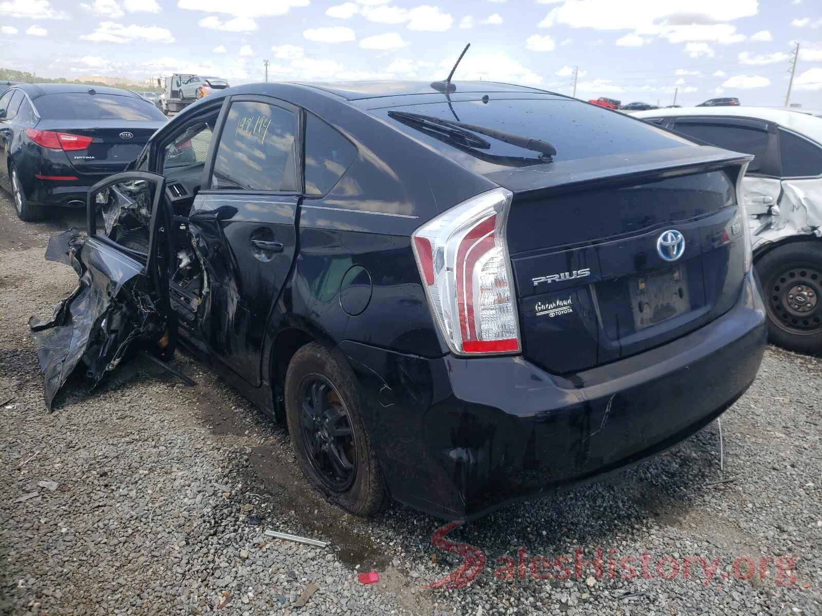 JTDKN3DU9D5692339 2013 TOYOTA PRIUS