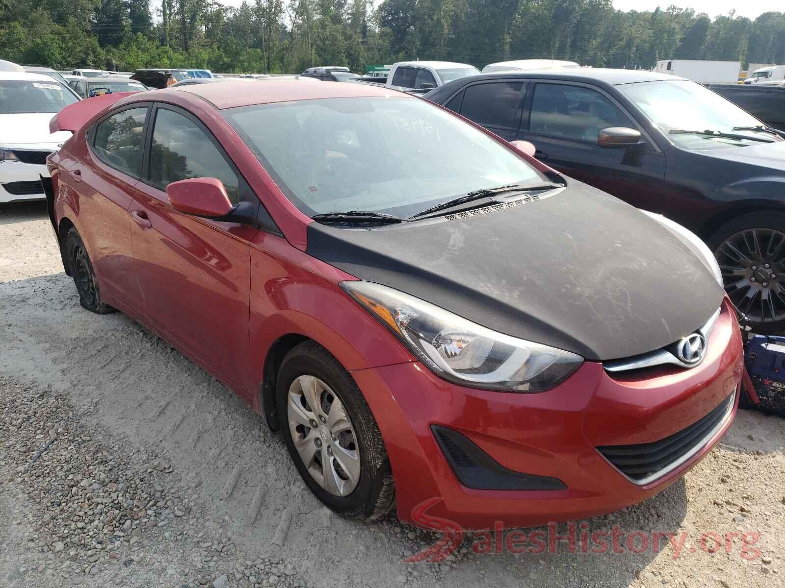 KMHDH4AE3GU545944 2016 HYUNDAI ELANTRA