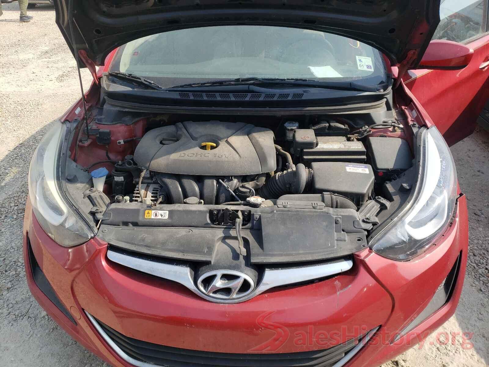 KMHDH4AE3GU545944 2016 HYUNDAI ELANTRA