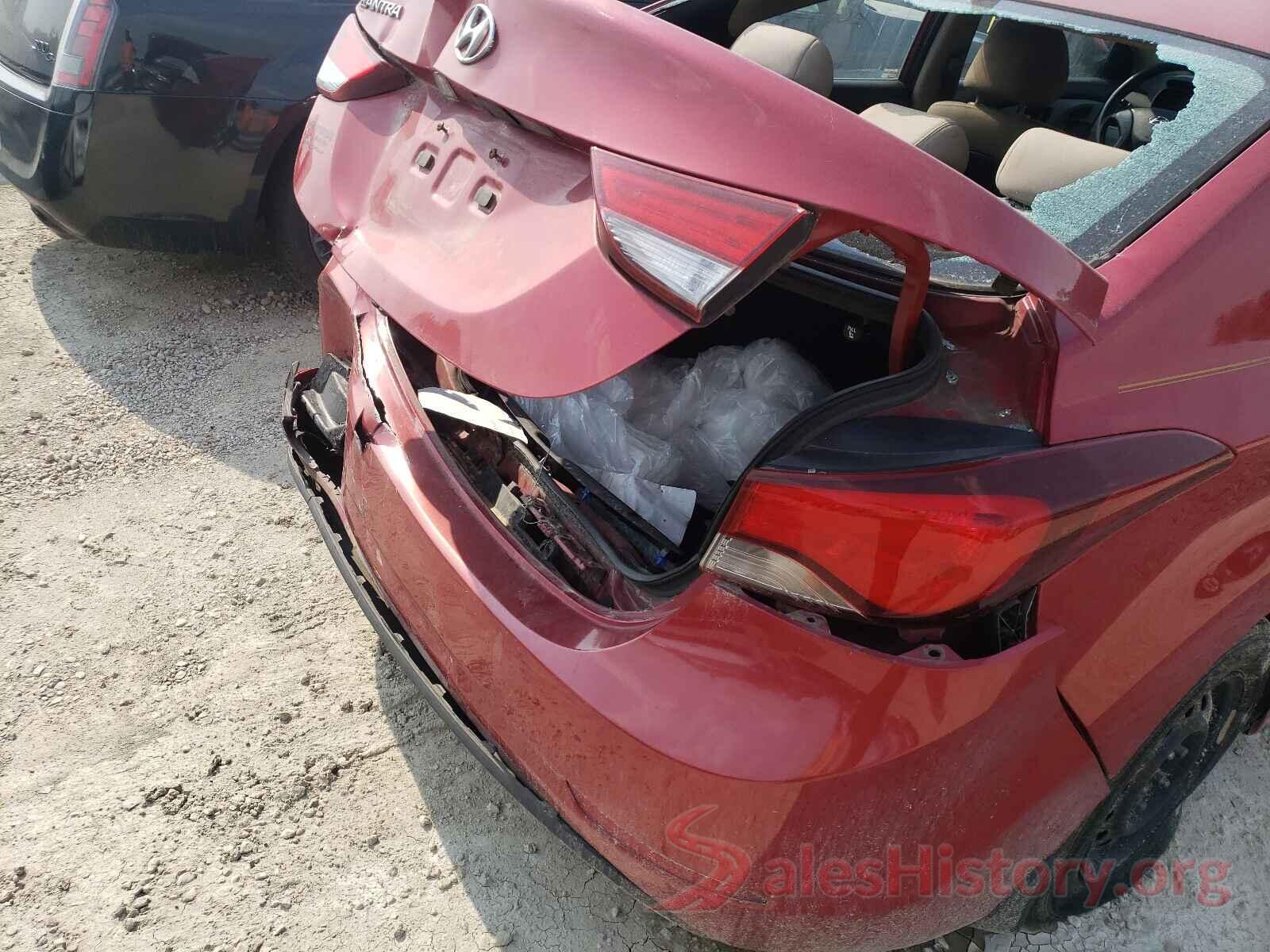 KMHDH4AE3GU545944 2016 HYUNDAI ELANTRA