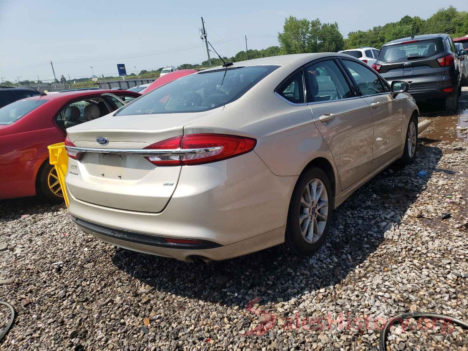 3FA6P0H74HR319359 2017 FORD FUSION