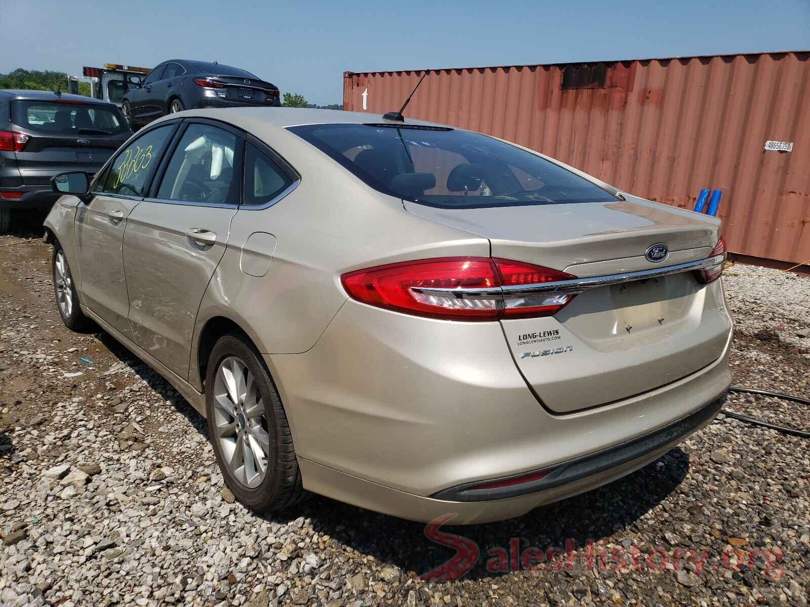 3FA6P0H74HR319359 2017 FORD FUSION