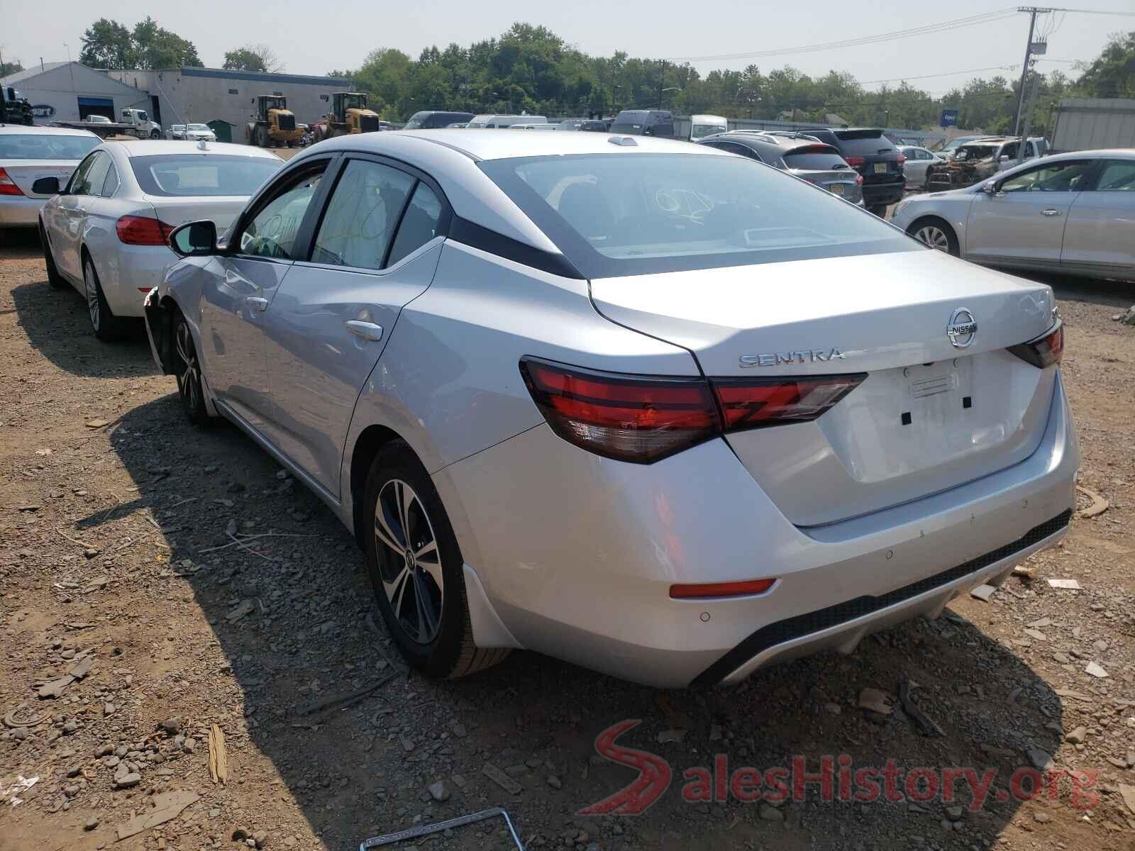 3N1AB8CV0LY223186 2020 NISSAN SENTRA