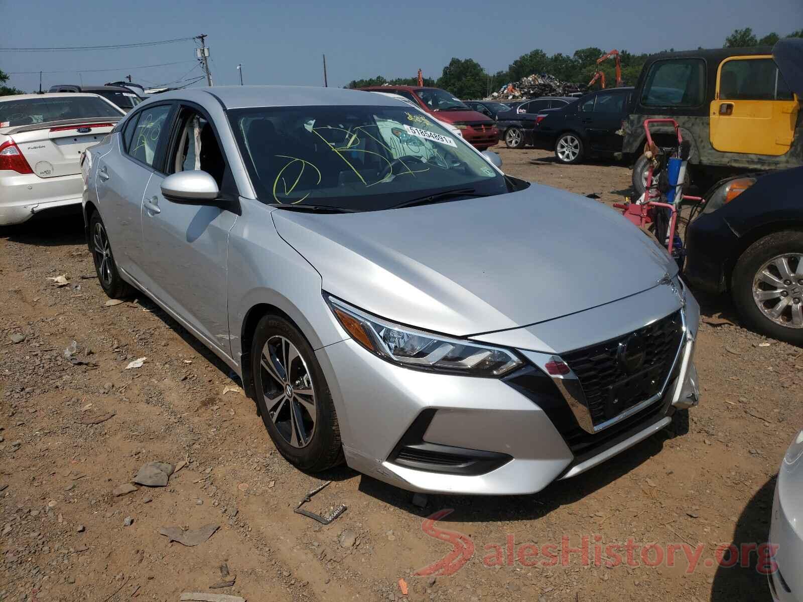 3N1AB8CV0LY223186 2020 NISSAN SENTRA