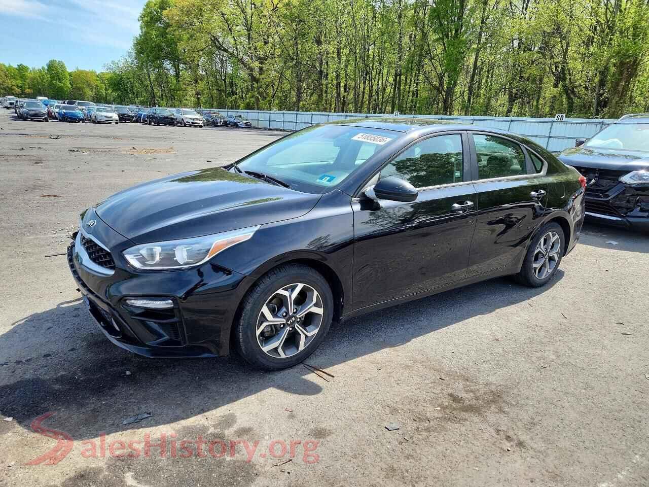 2020 KIA FORTE VIN 3KPF24AD6LE224365, auction photo