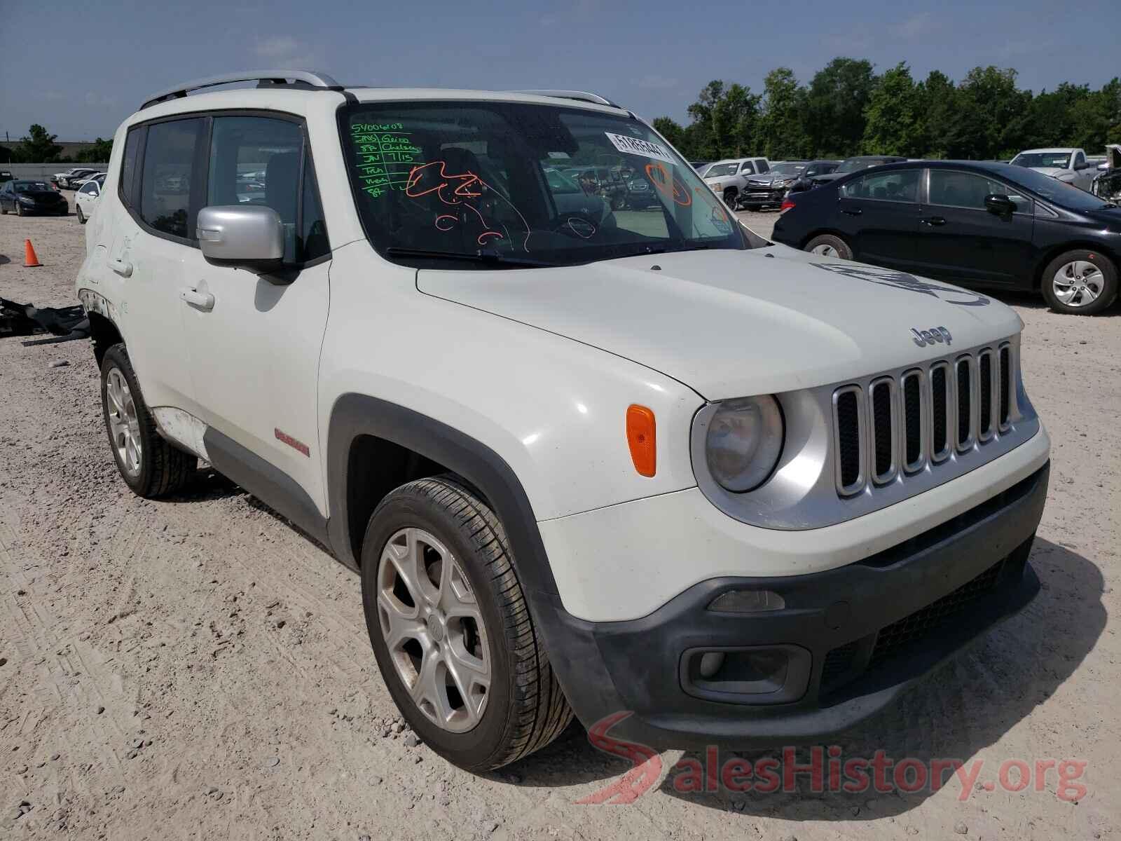 ZACCJBDT0GPD32079 2016 JEEP RENEGADE