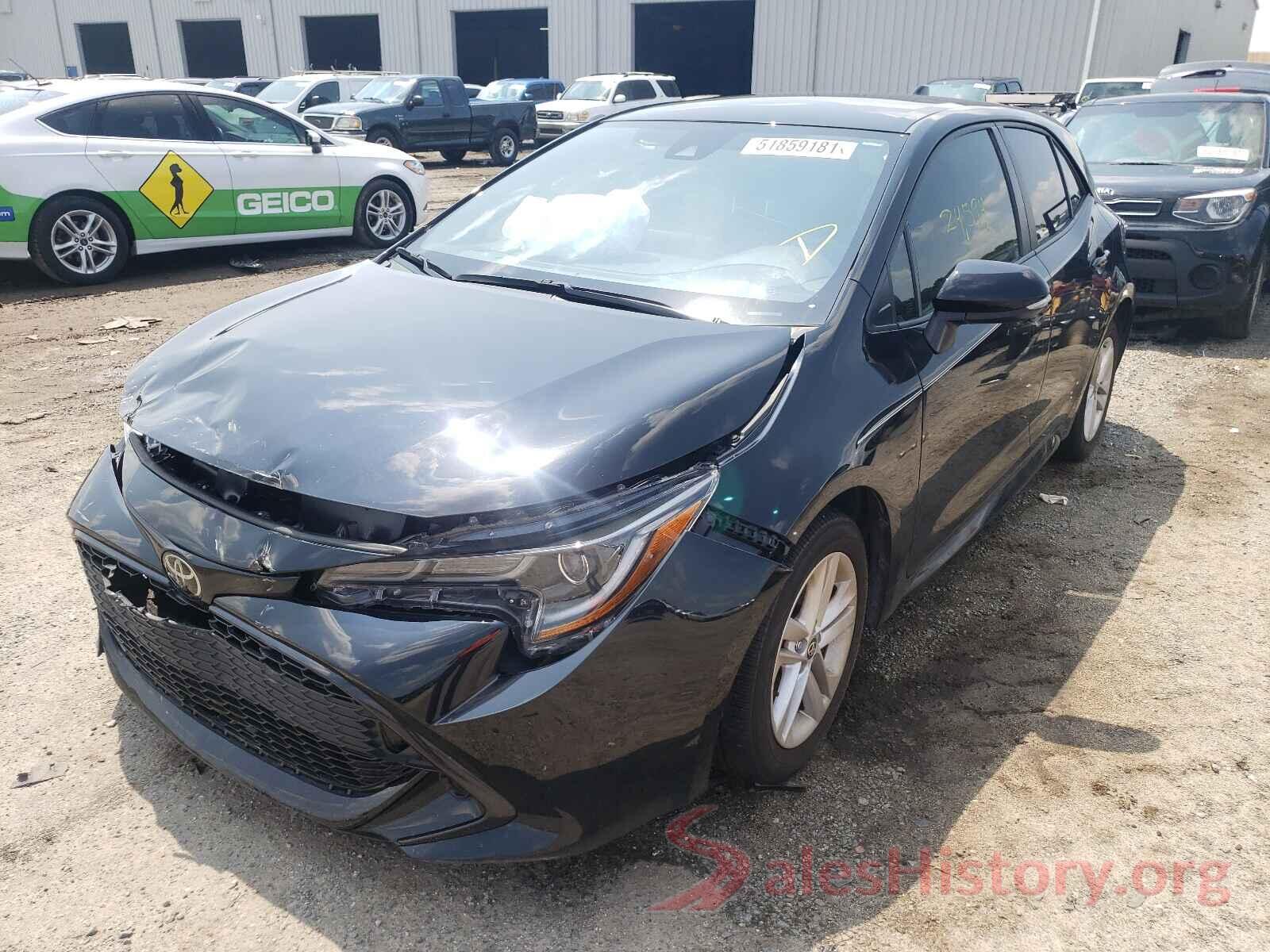 JTND4RBE4L3079996 2020 TOYOTA COROLLA