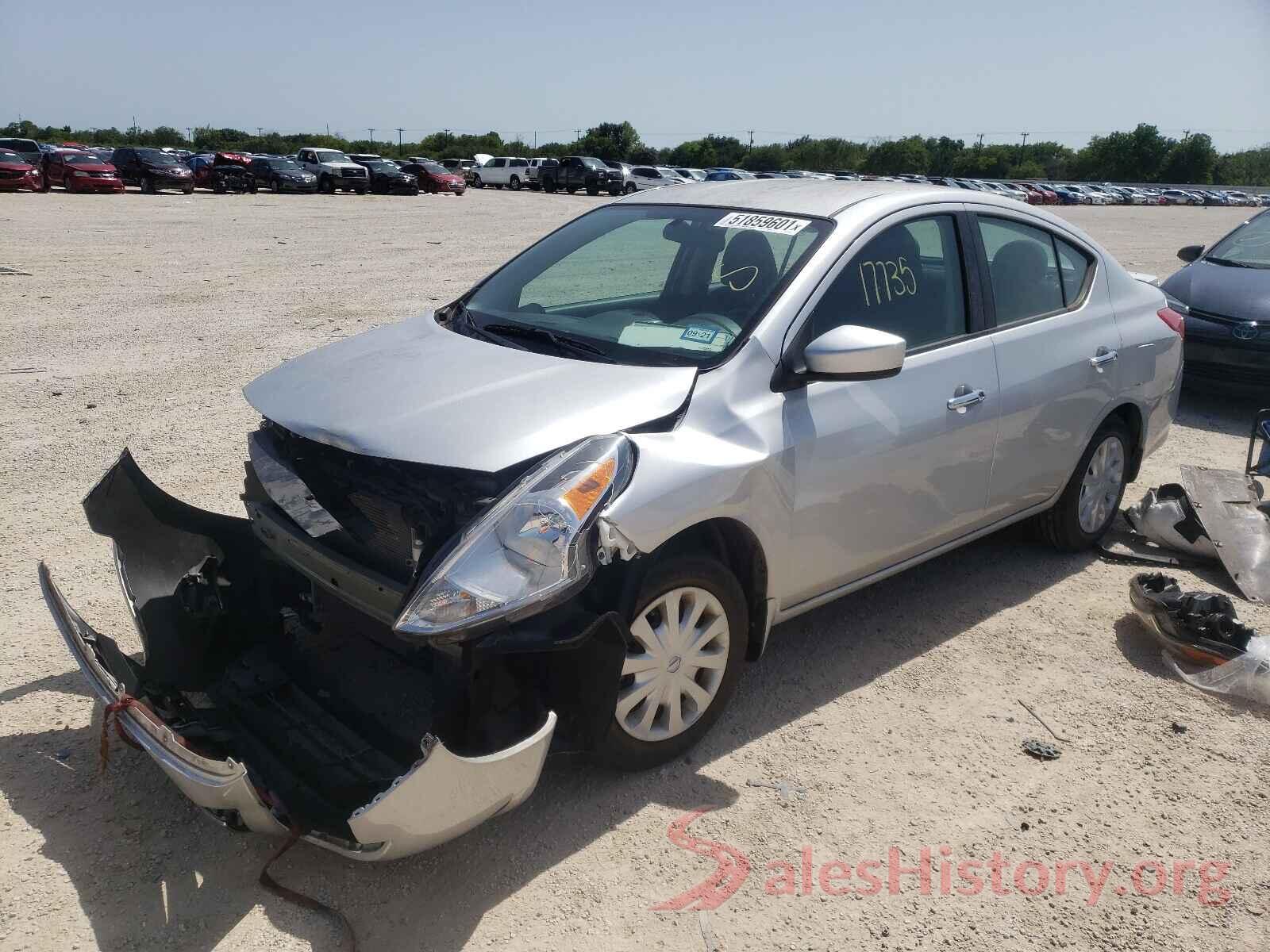 3N1CN7AP1GL911960 2016 NISSAN VERSA