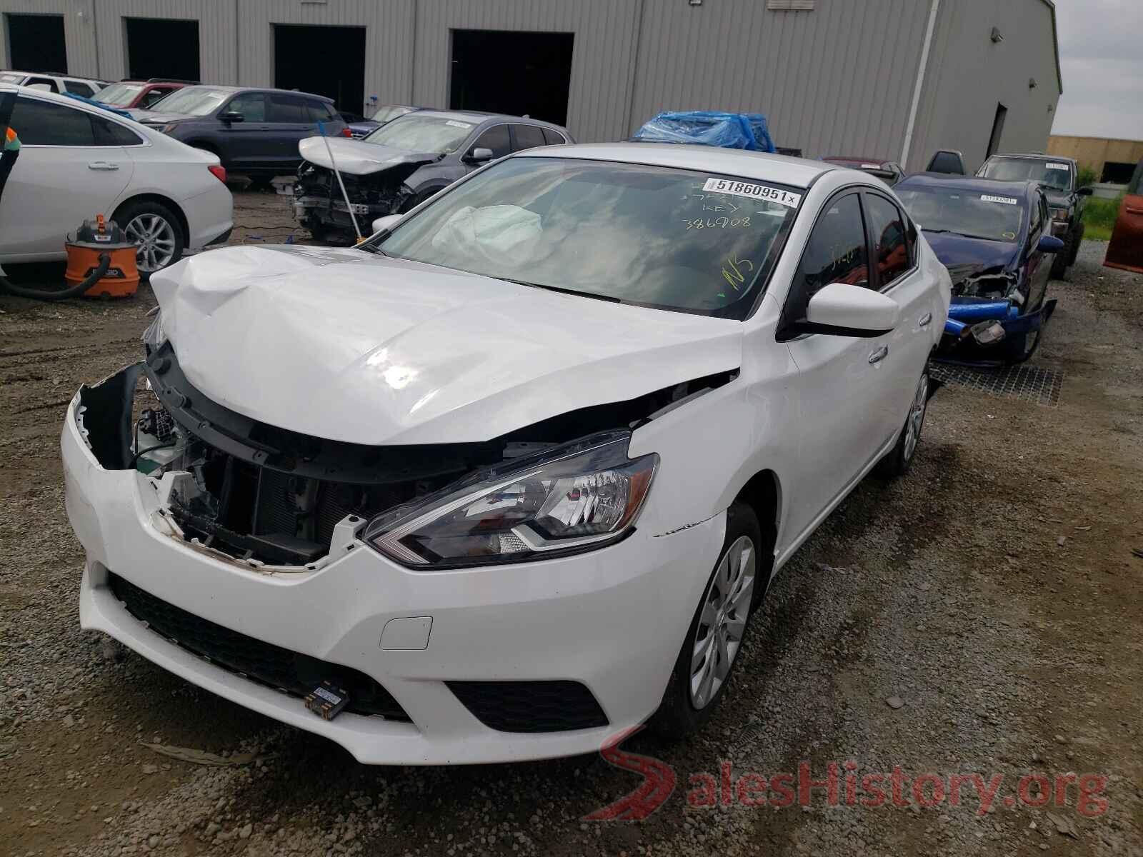 3N1AB7AP8KY386908 2019 NISSAN SENTRA