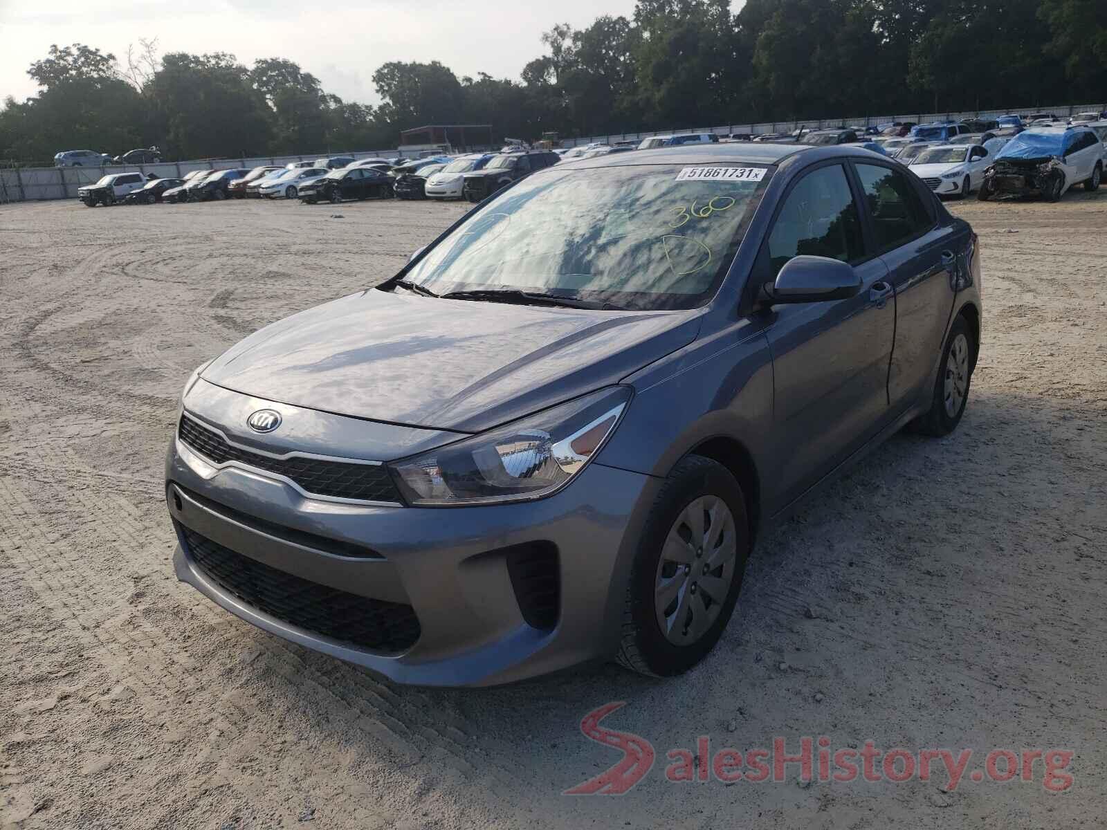 3KPA24AB1KE201549 2019 KIA RIO