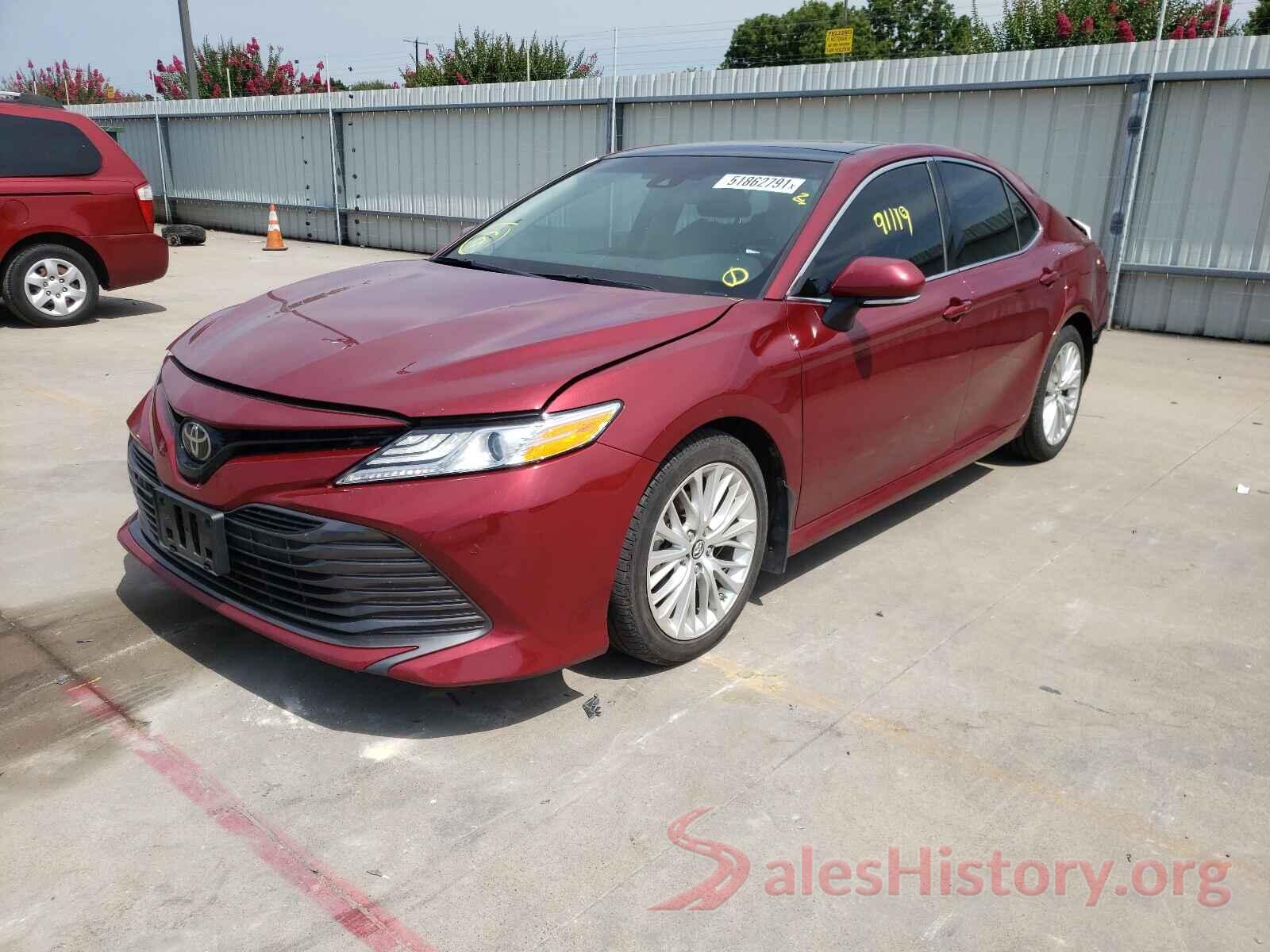 4T1B11HKXJU551270 2018 TOYOTA CAMRY