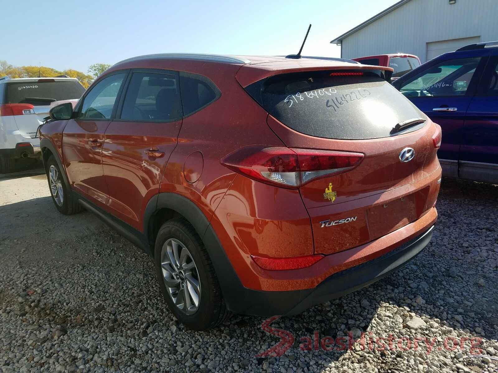 KM8J3CA41GU182661 2016 HYUNDAI TUCSON