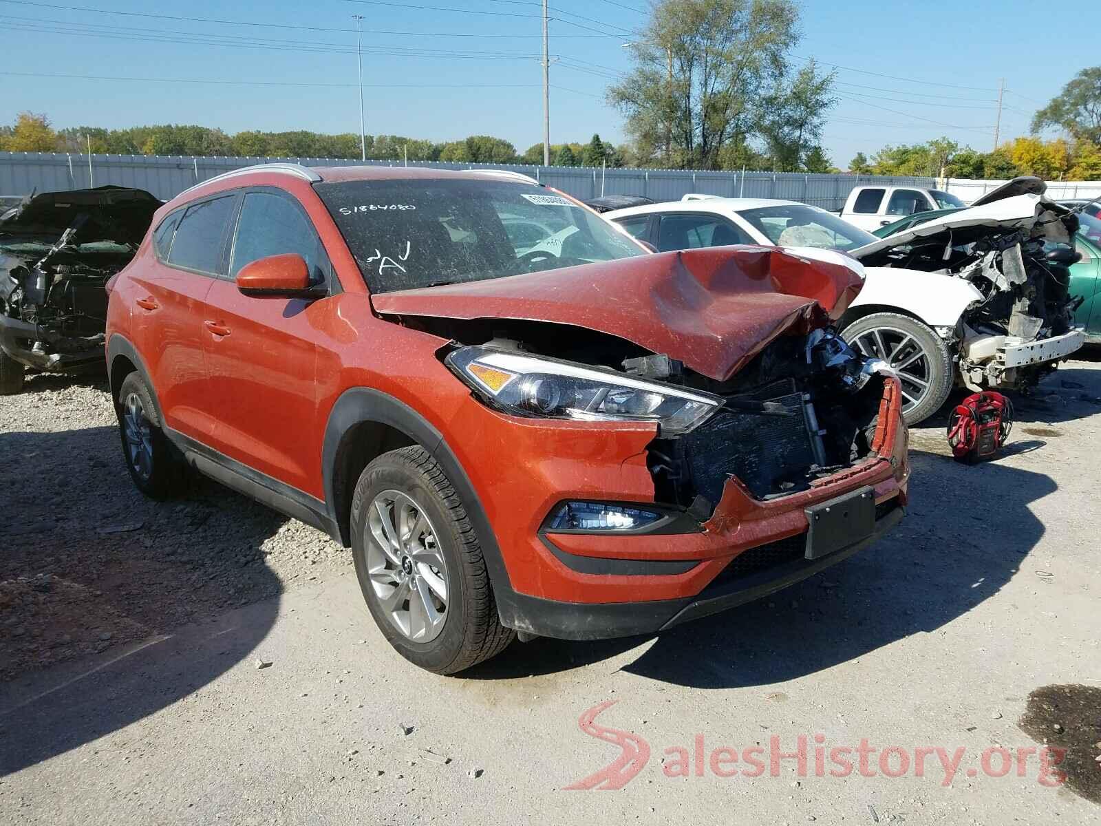 KM8J3CA41GU182661 2016 HYUNDAI TUCSON