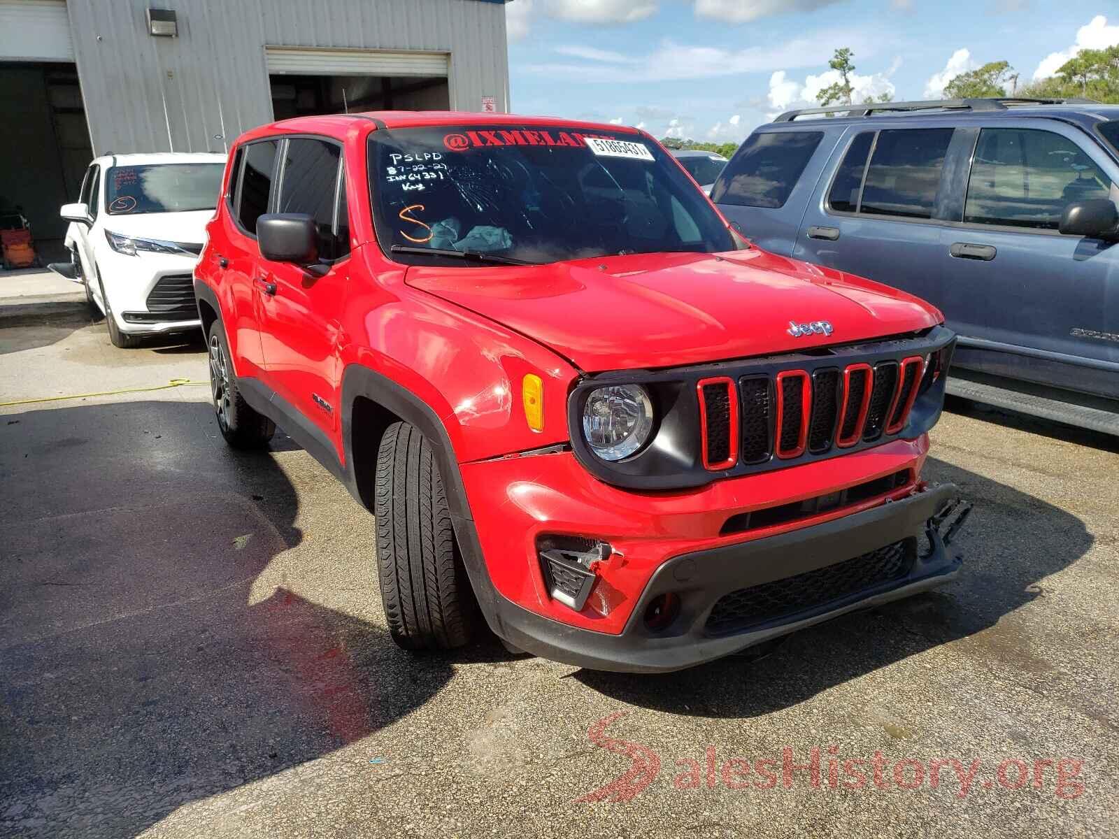 ZACNJAAB6LPM01539 2020 JEEP RENEGADE