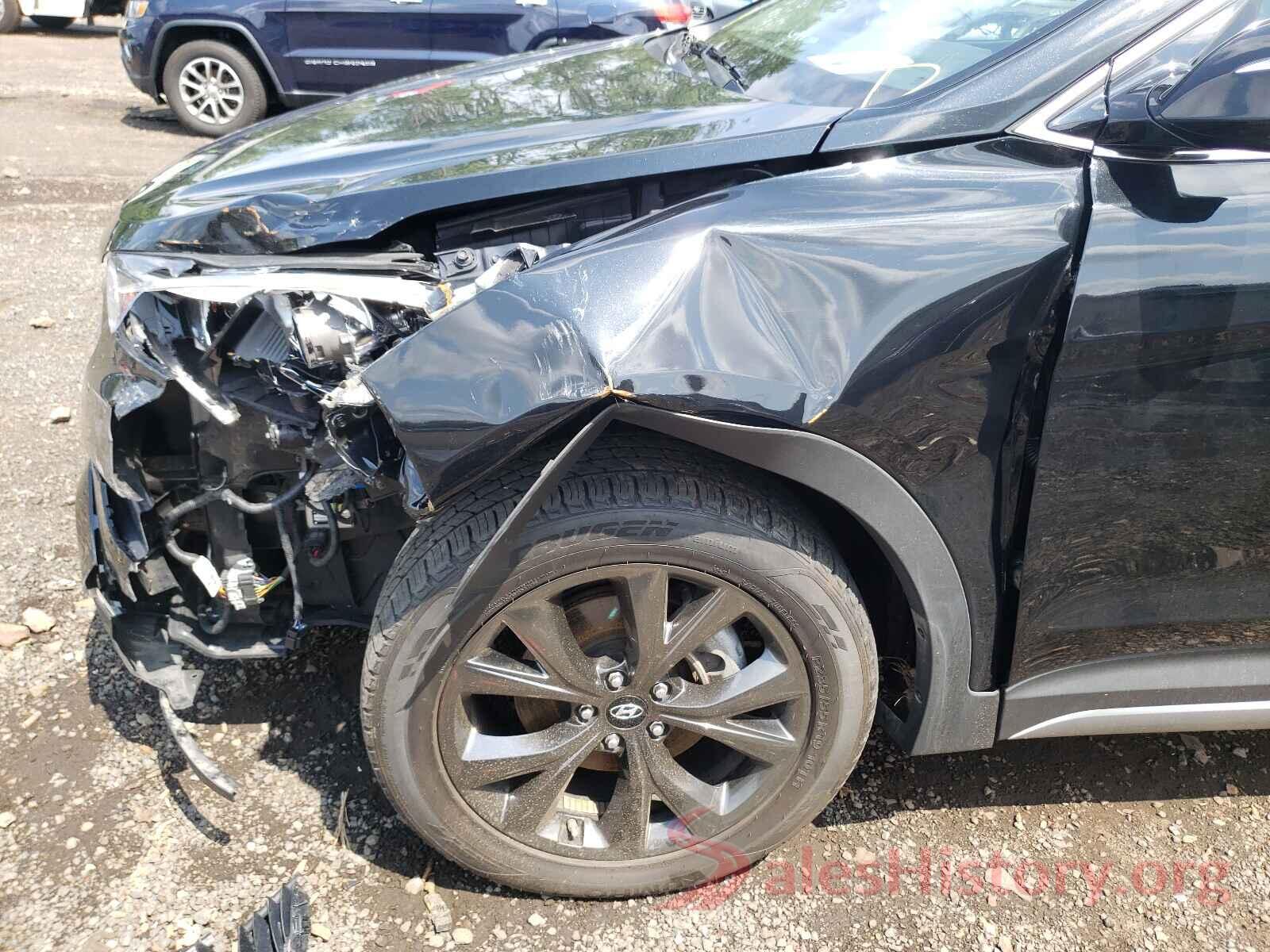 5XYZWDLA3HG414557 2017 HYUNDAI SANTA FE