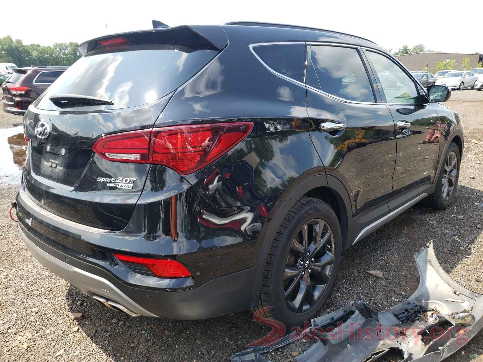 5XYZWDLA3HG414557 2017 HYUNDAI SANTA FE