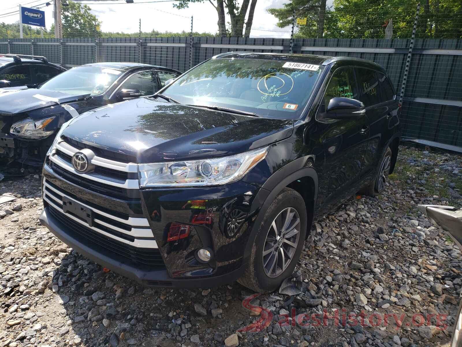 5TDJZRFH8HS466621 2017 TOYOTA HIGHLANDER