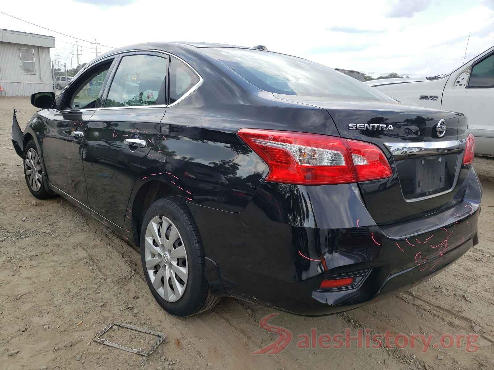 3N1AB7AP3HL719389 2017 NISSAN SENTRA