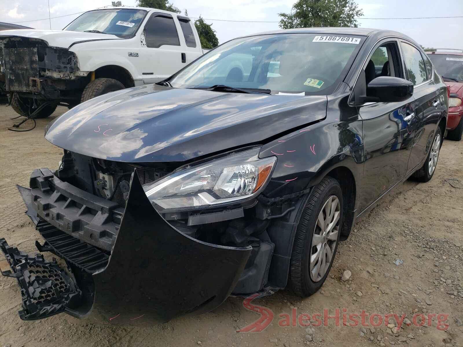 3N1AB7AP3HL719389 2017 NISSAN SENTRA