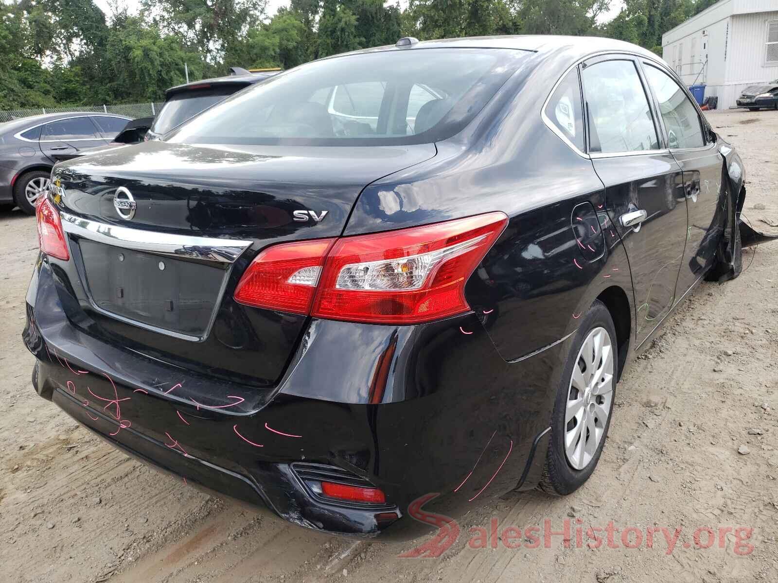 3N1AB7AP3HL719389 2017 NISSAN SENTRA