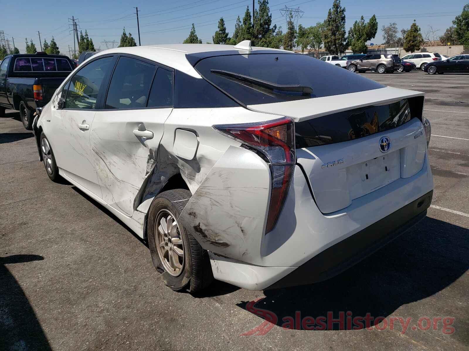 JTDKARFU5G3004185 2016 TOYOTA PRIUS