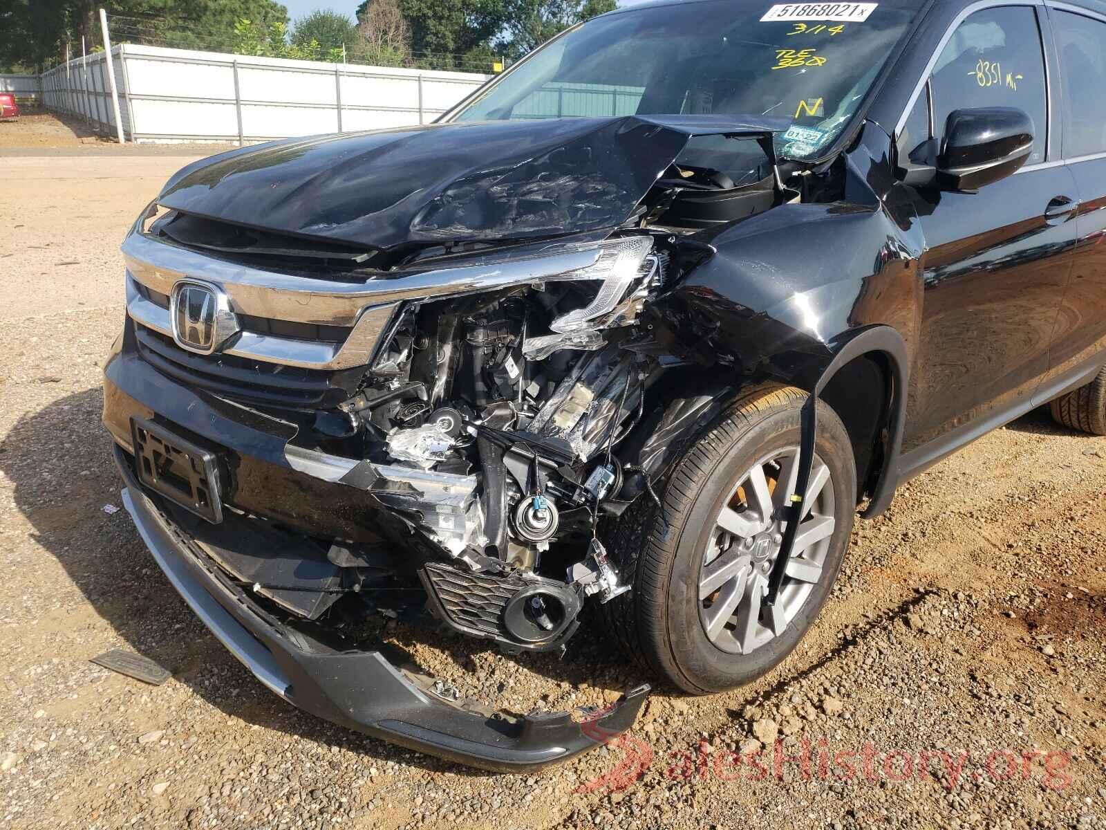 5FNYF5H50LB003114 2020 HONDA PILOT