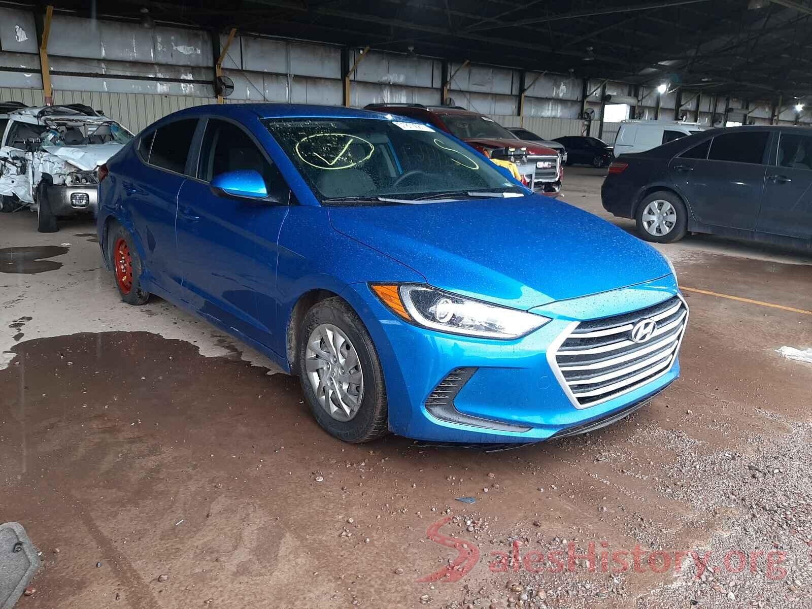 KMHD74LF7HU371547 2017 HYUNDAI ELANTRA