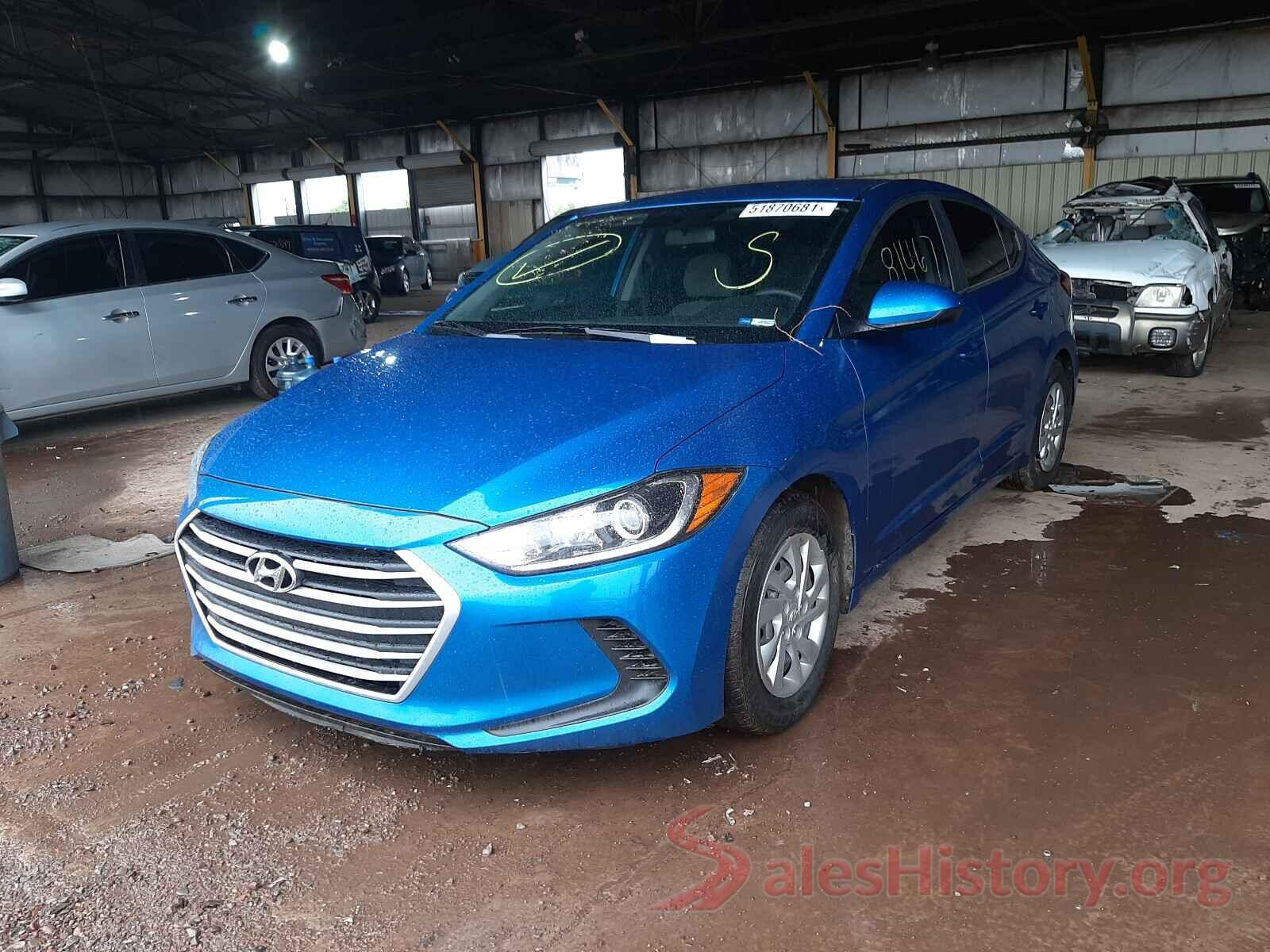 KMHD74LF7HU371547 2017 HYUNDAI ELANTRA