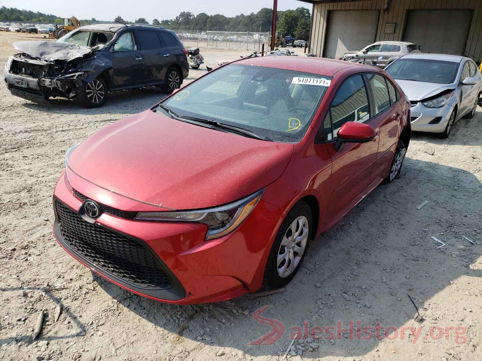 5YFEPRAE3LP067217 2020 TOYOTA COROLLA