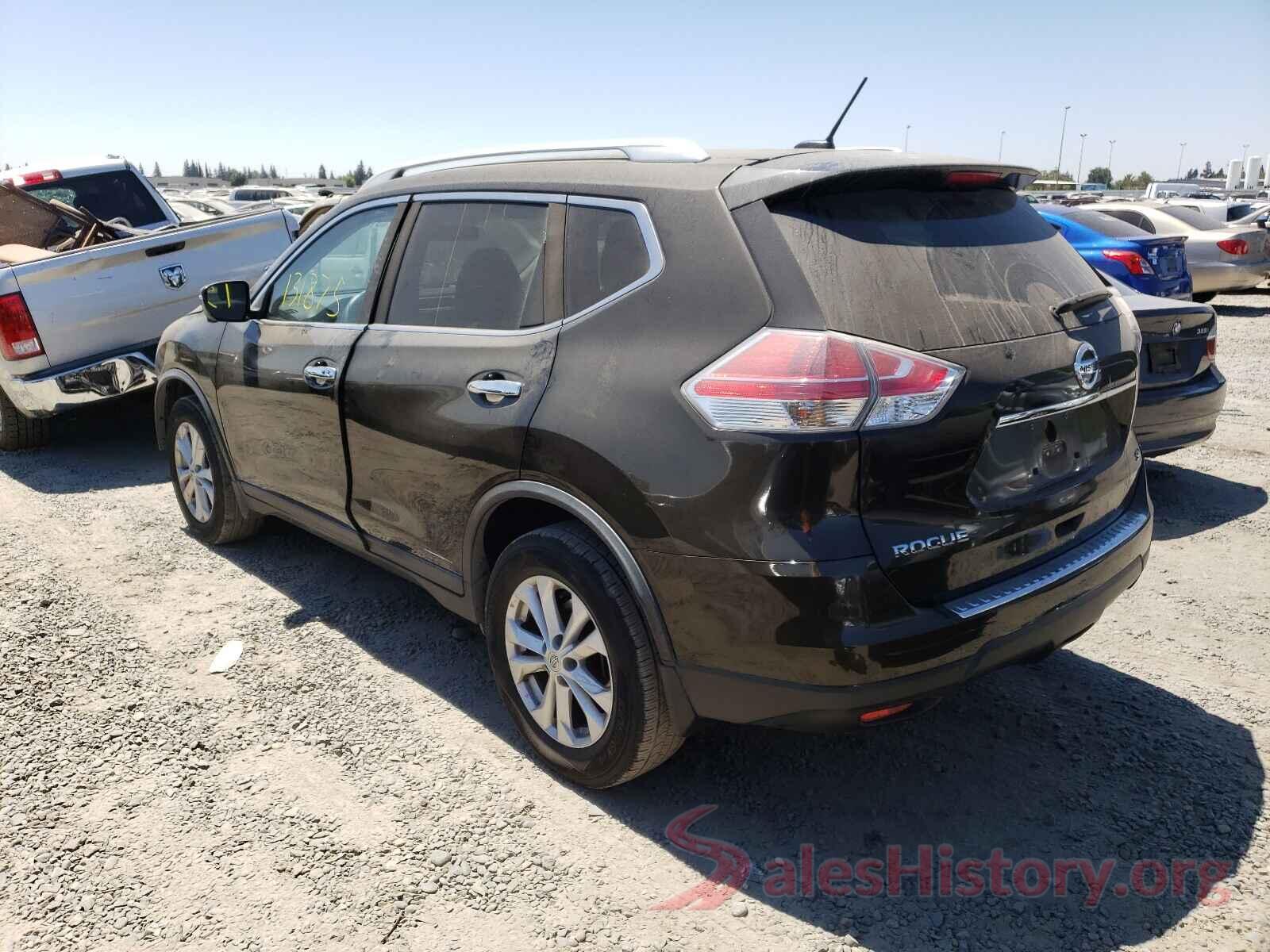 KNMAT2MT3GP729610 2016 NISSAN ROGUE