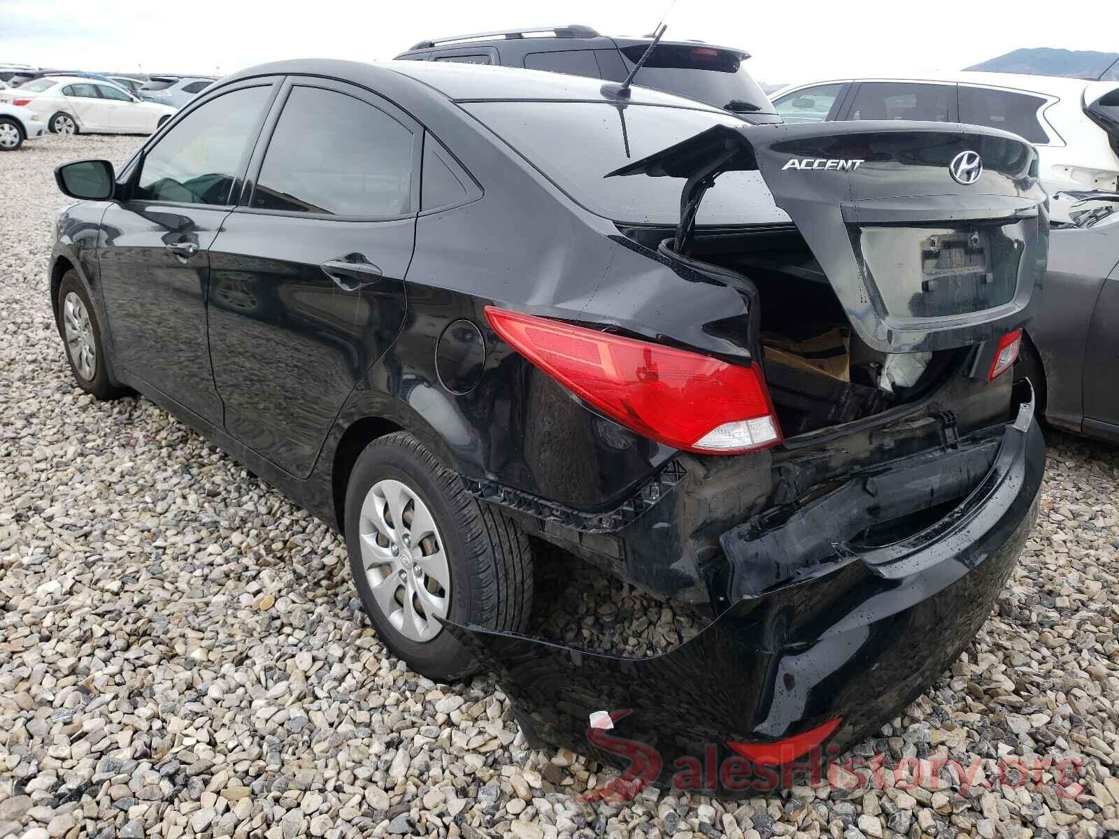 KMHCT4AE5GU157981 2016 HYUNDAI ACCENT