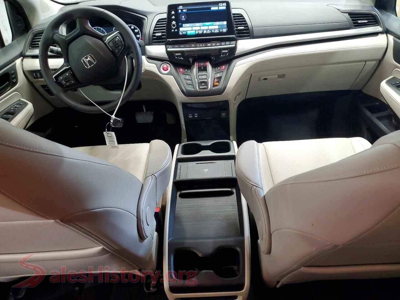 2025 HONDA ODYSSEY VIN 5FNRL6H64SB073421, interior dashboard
