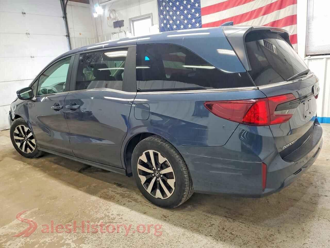 2025 HONDA ODYSSEY VIN 5FNRL6H64SB073421, front view
