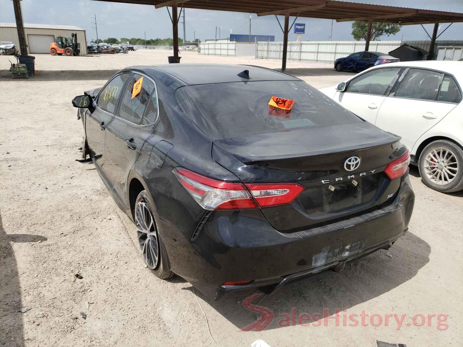 4T1B11HK0KU851837 2019 TOYOTA CAMRY