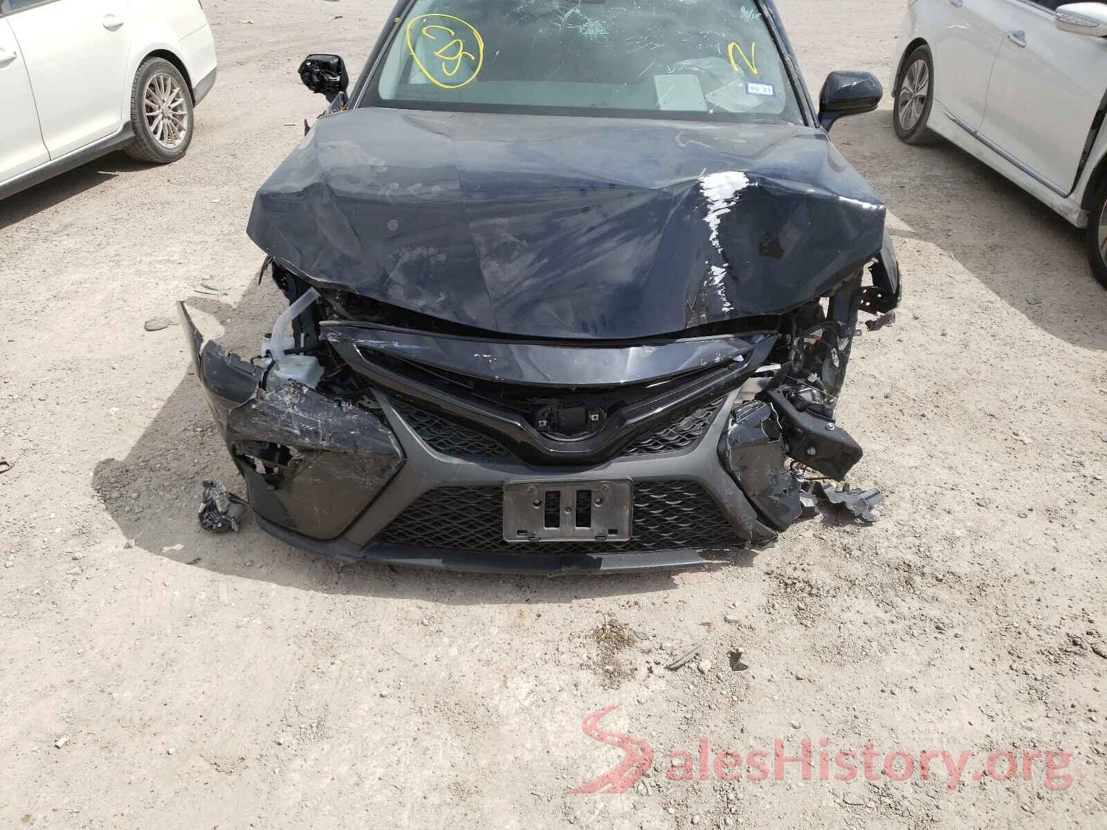 4T1B11HK0KU851837 2019 TOYOTA CAMRY