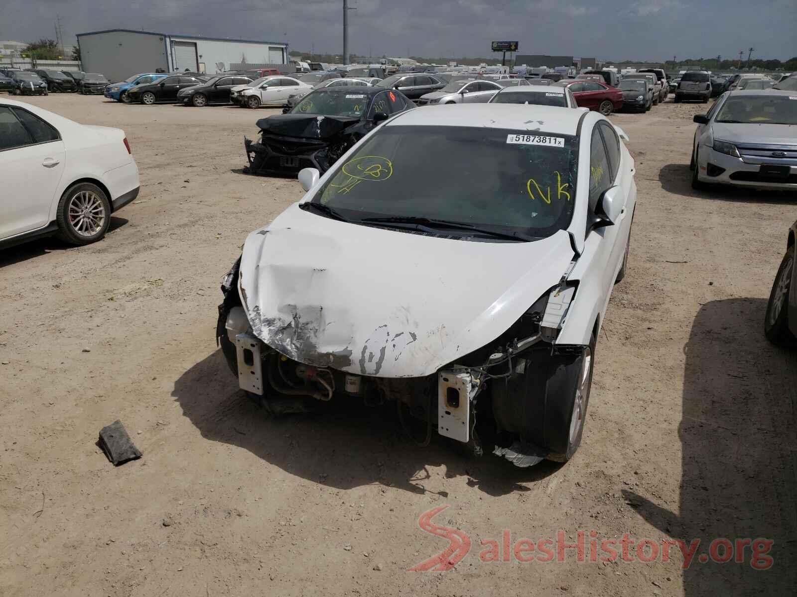 5NPDH4AE6DH315308 2013 HYUNDAI ELANTRA