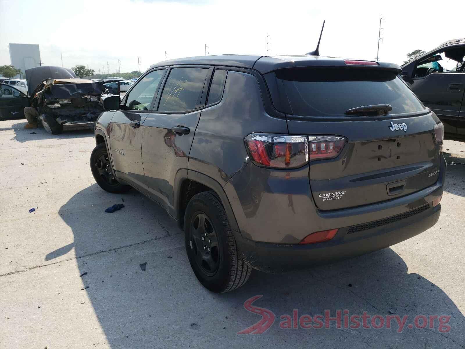 3C4NJCAB7MT535873 2021 JEEP COMPASS