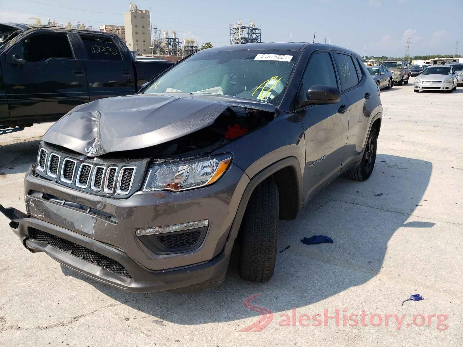 3C4NJCAB7MT535873 2021 JEEP COMPASS