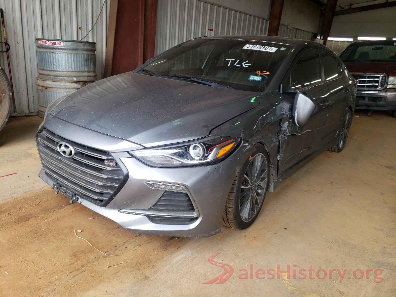 KMHD04LB4JU558462 2018 HYUNDAI ELANTRA