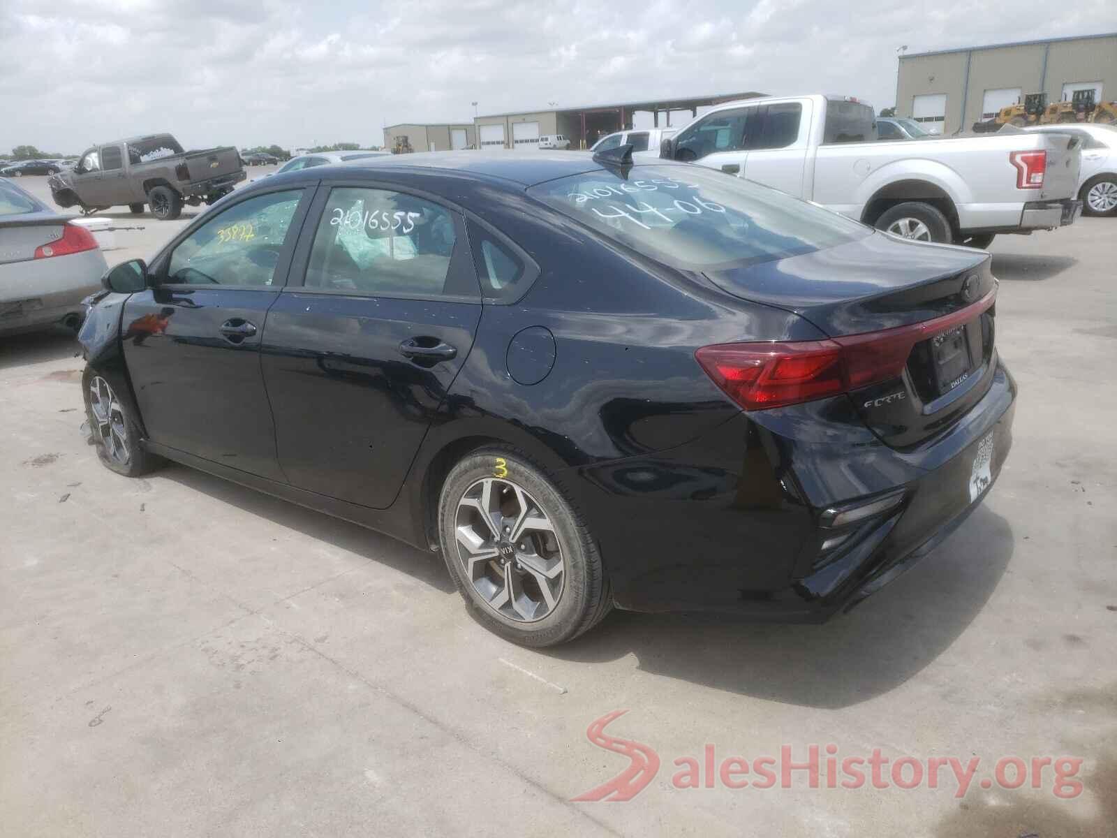 3KPF24AD6KE117167 2019 KIA FORTE