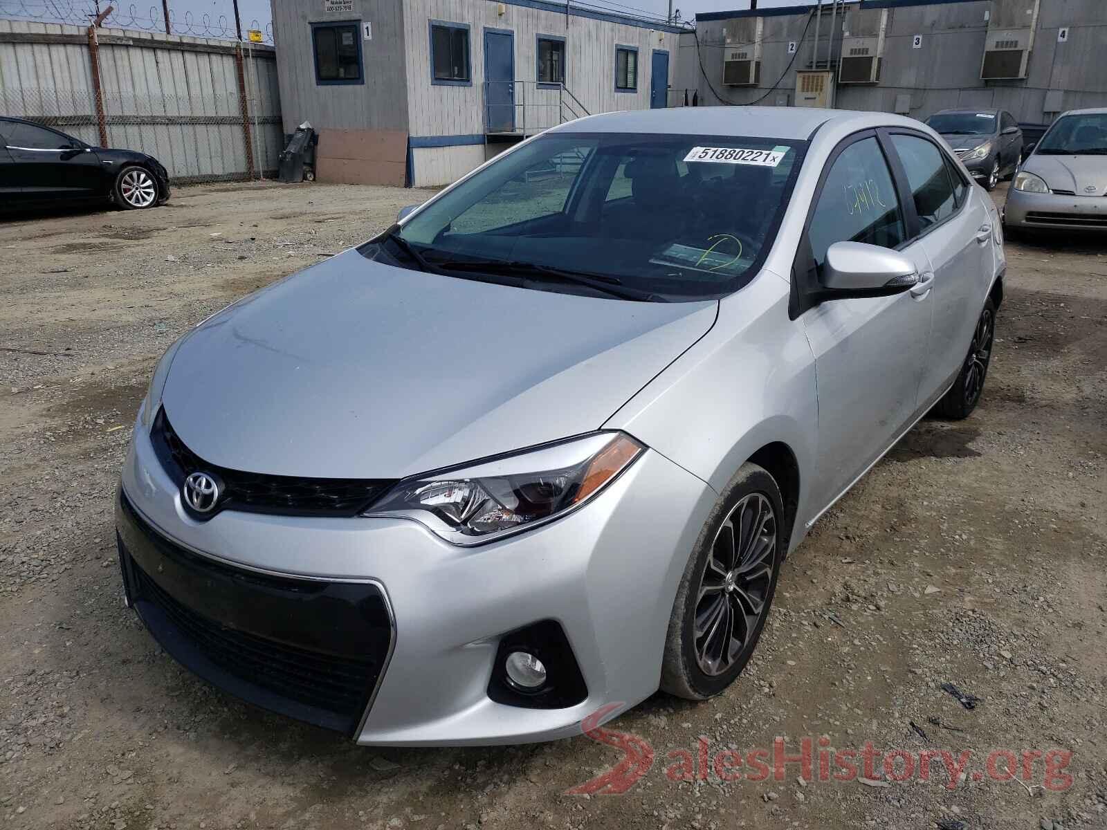 2T1BURHE2GC685989 2016 TOYOTA COROLLA