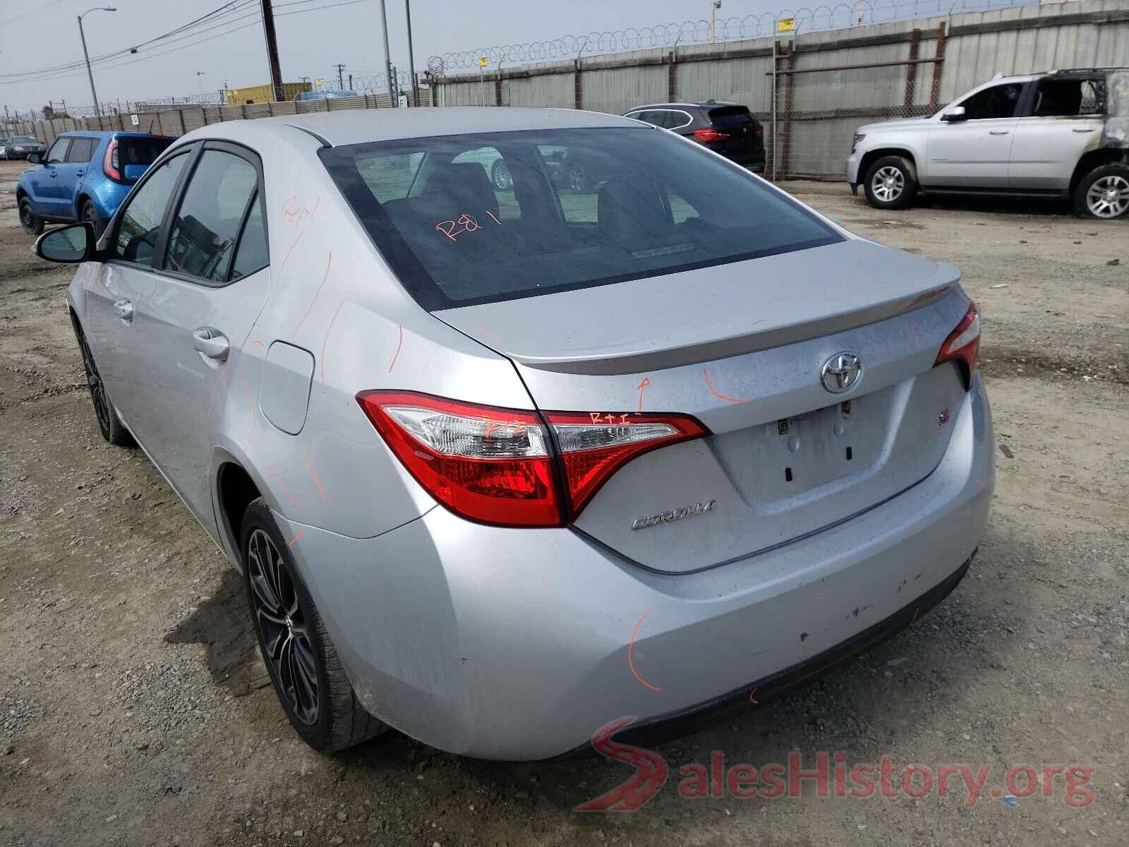 2T1BURHE2GC685989 2016 TOYOTA COROLLA