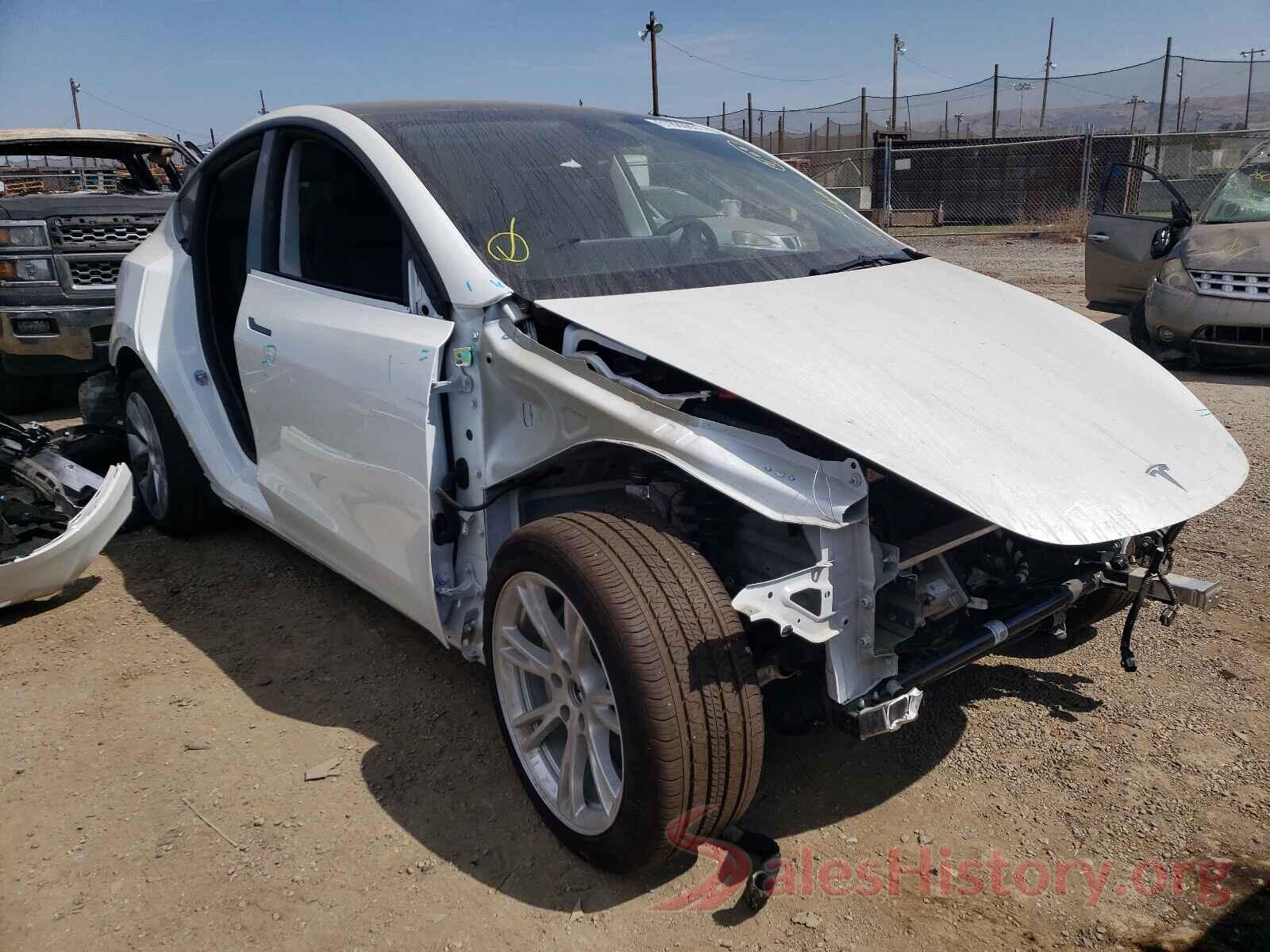 5YJYGDEE7MF157039 2021 TESLA MODEL Y