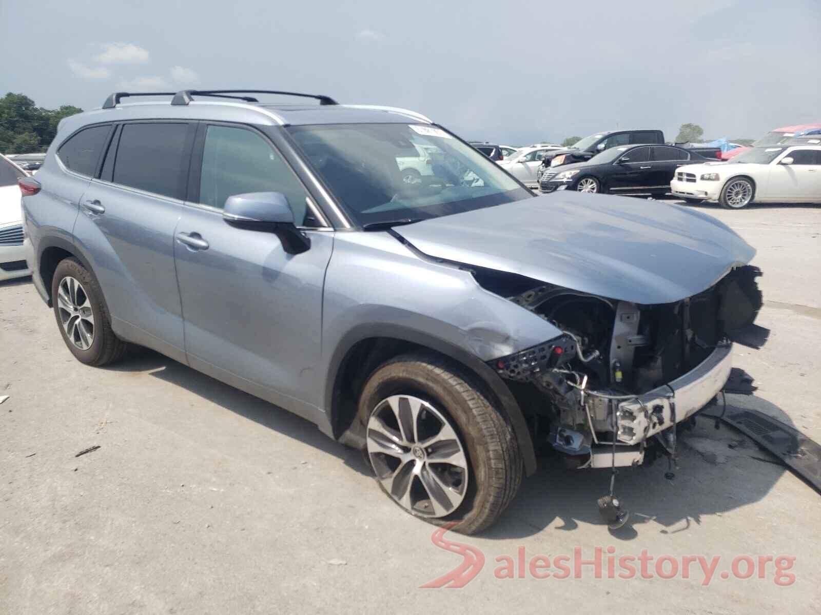 5TDHZRAH4LS013658 2020 TOYOTA HIGHLANDER