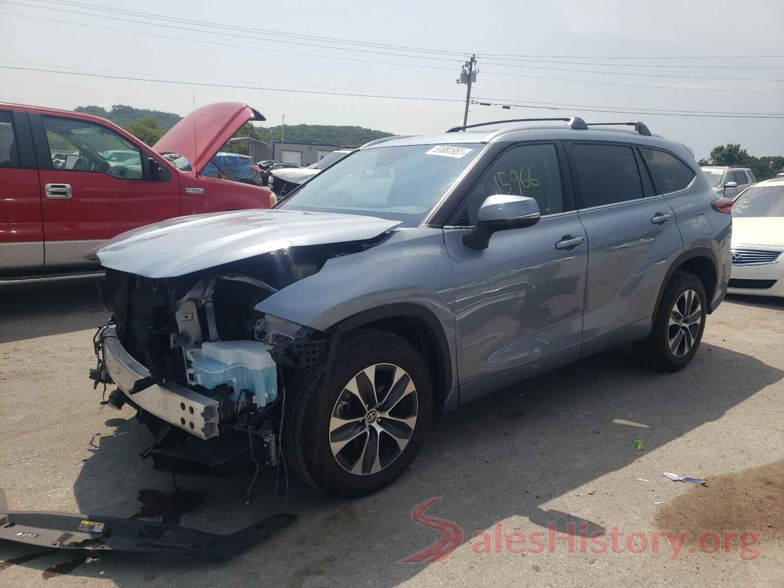 5TDHZRAH4LS013658 2020 TOYOTA HIGHLANDER