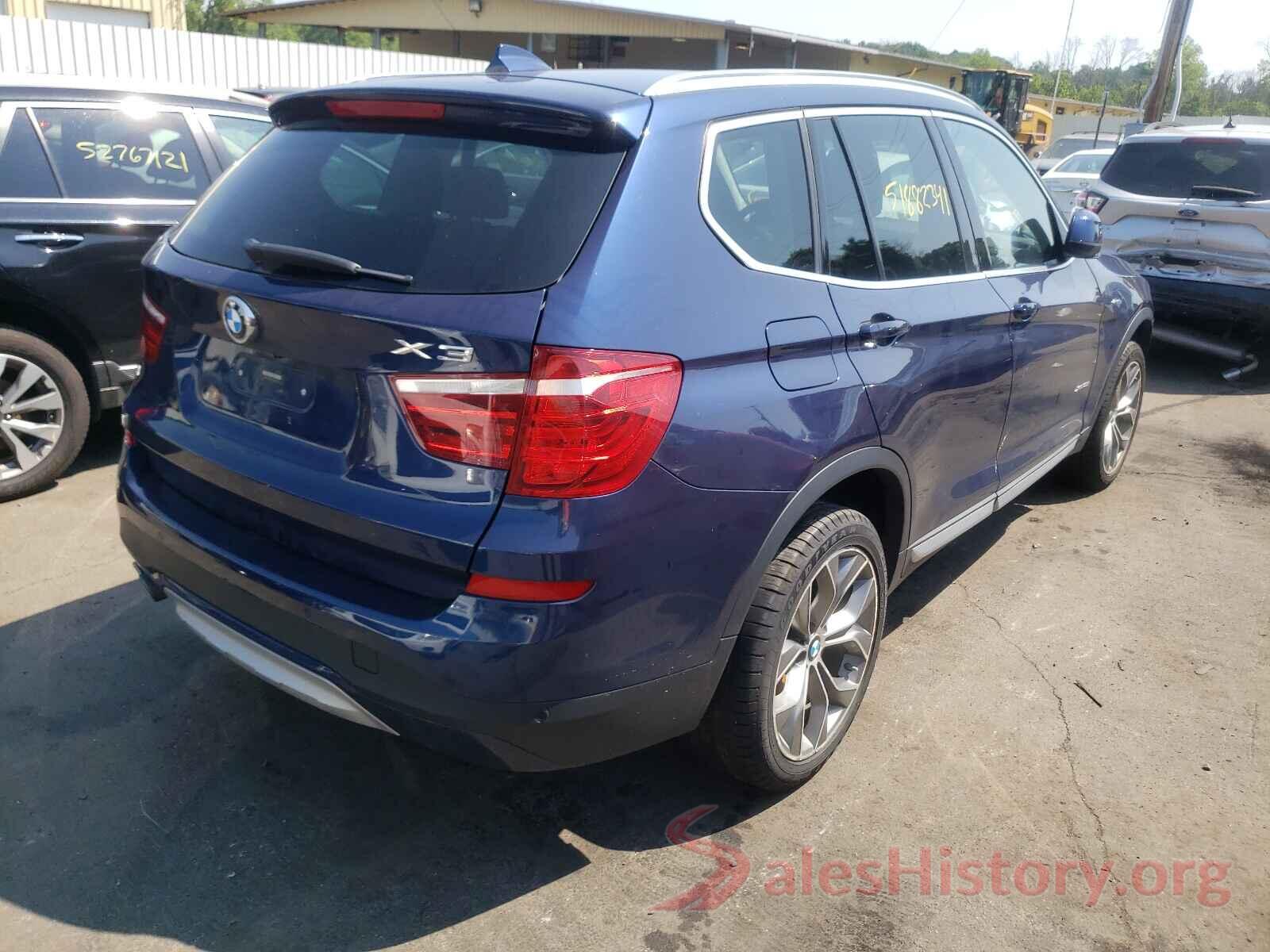 5UXWX9C50G0D83774 2016 BMW X3