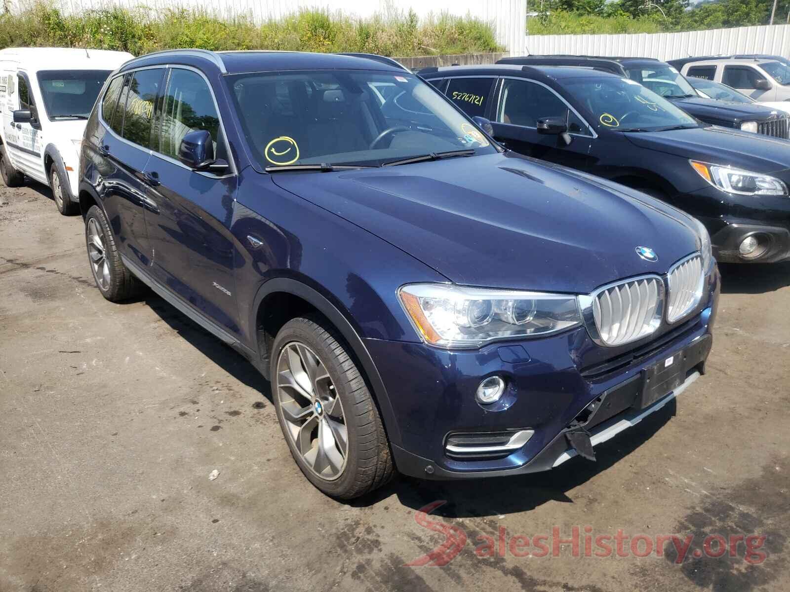 5UXWX9C50G0D83774 2016 BMW X3