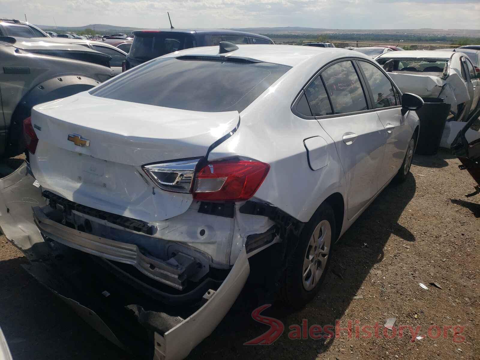 1G1BJ5SM2K7101806 2019 CHEVROLET CRUZE