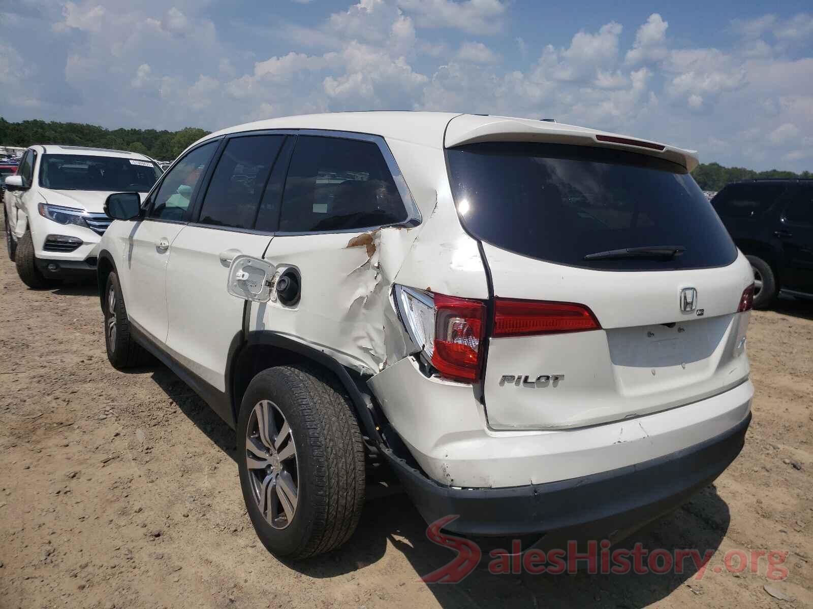 5FNYF6H57HB076459 2017 HONDA PILOT